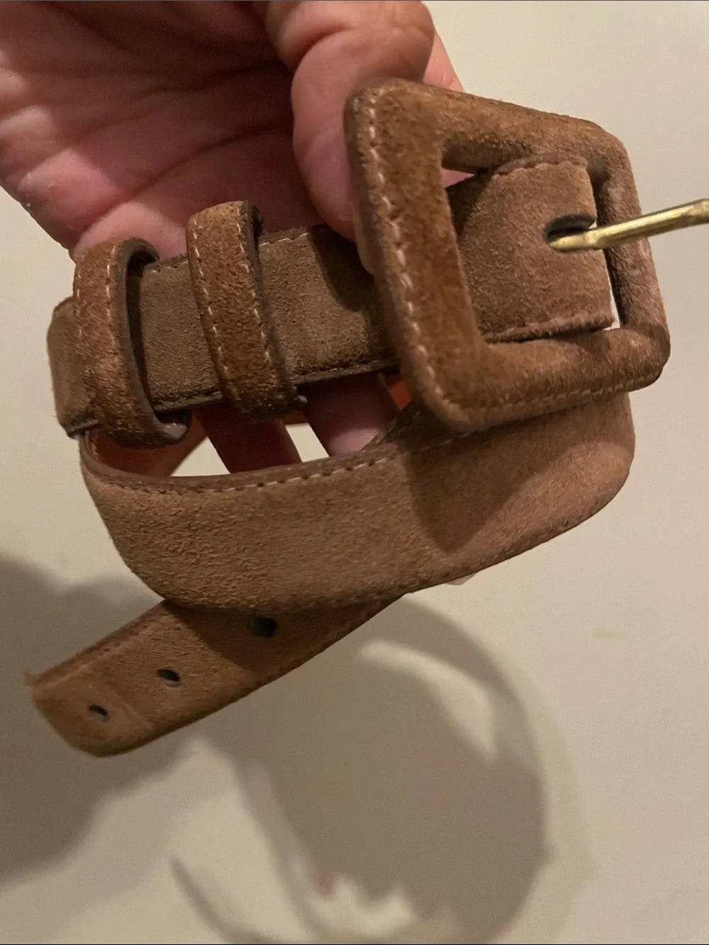 POLO RALPH LAUREN SUEDE BELT
